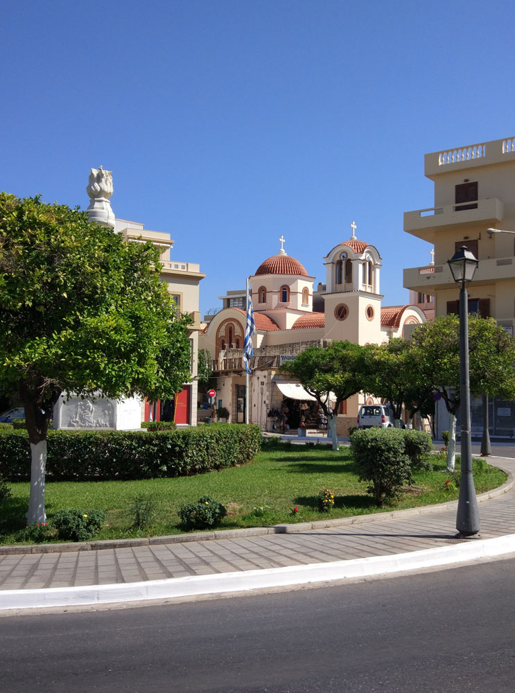 Площадь в Agios Nikolaos