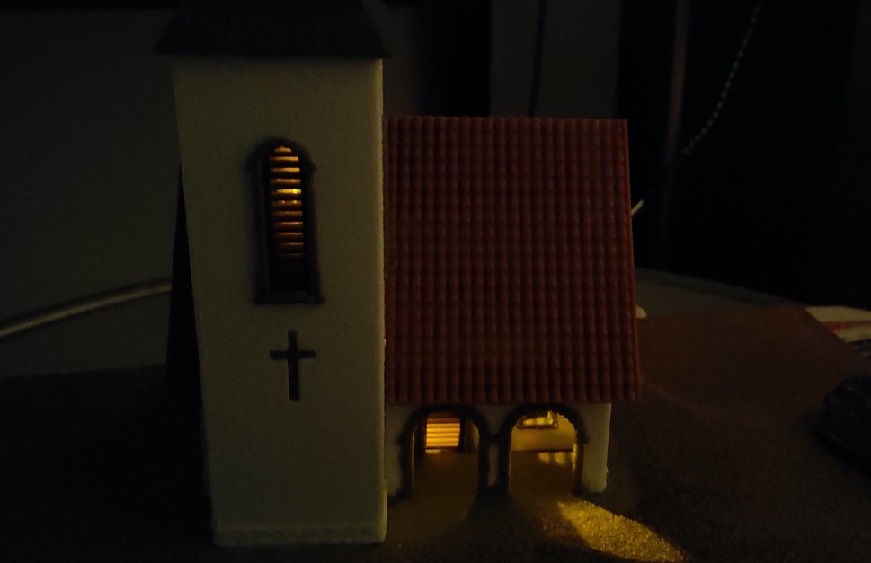 Церквушка в темноте
