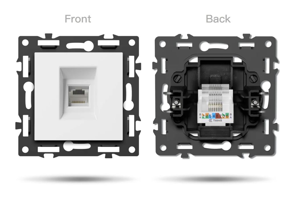 BSEED E-series CAT6 socket