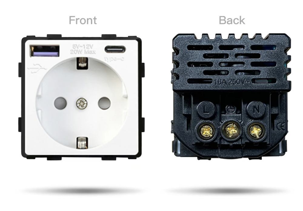 BSEED M-series EU Socket USB PD 20W